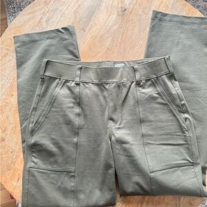 Lands' End Olive Green Starfish Straight Leg Pants